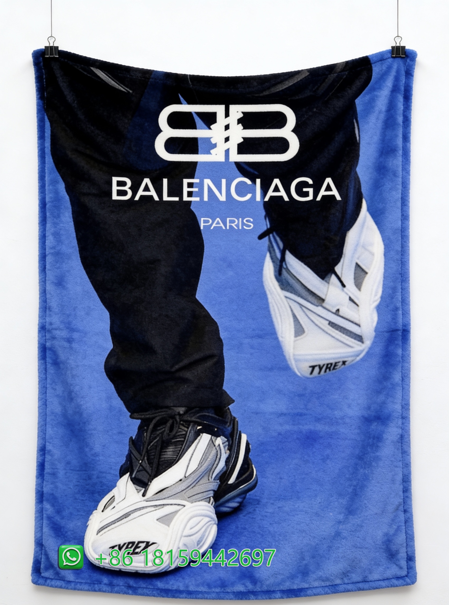Balenciaga Throw Blankets